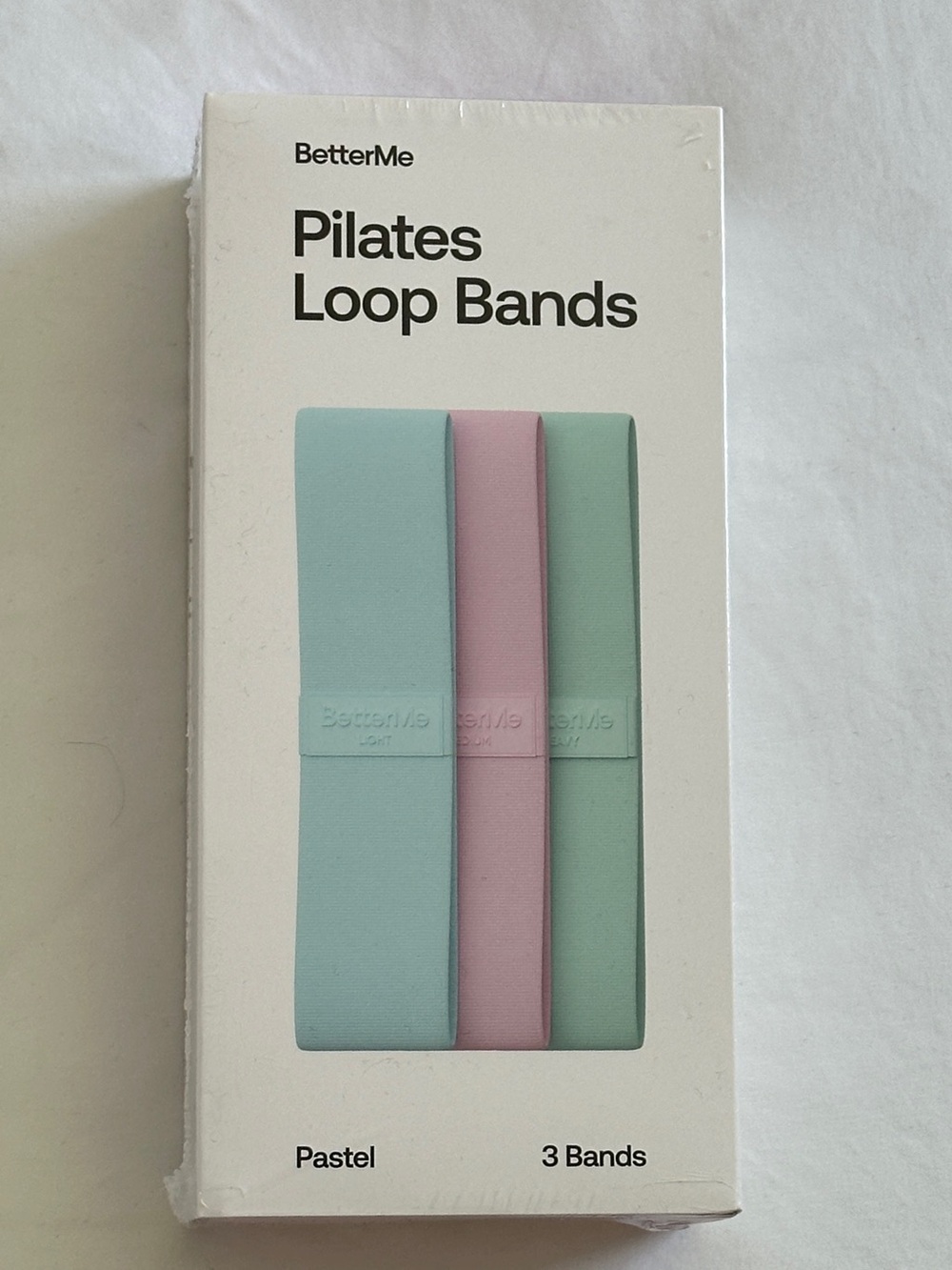 BetterMe Pilates Loop Bands - Pastel Set